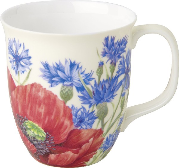 Becher POPPY AND CORNFLOWERS