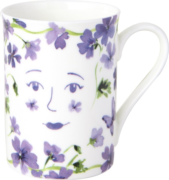 Becher mit Henkel PURPLE SPRING