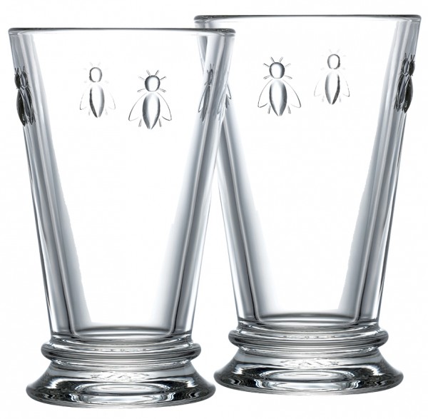 Longdrinkglas BIENE 2er Set H 16 cm