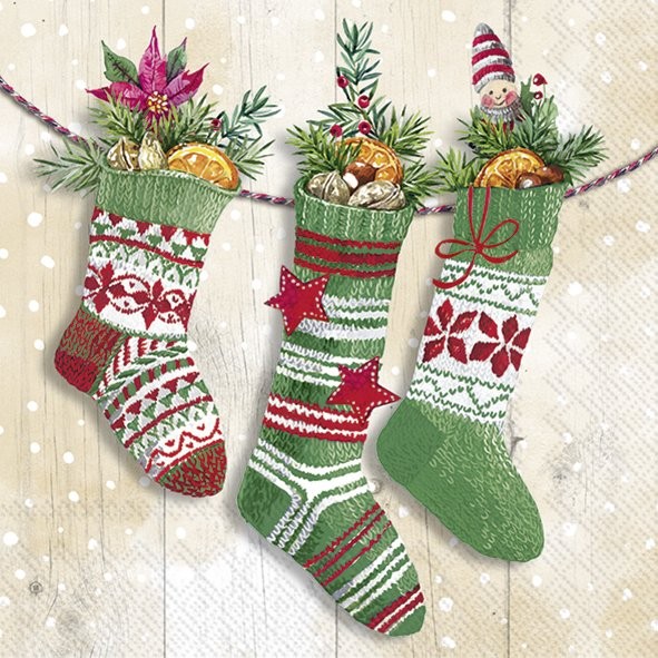 Servietten KNIT SOCKS