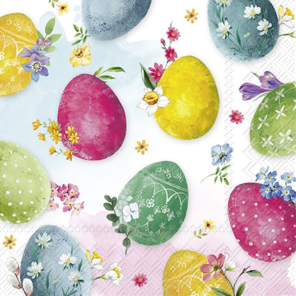 Servietten EGGS PAINTING