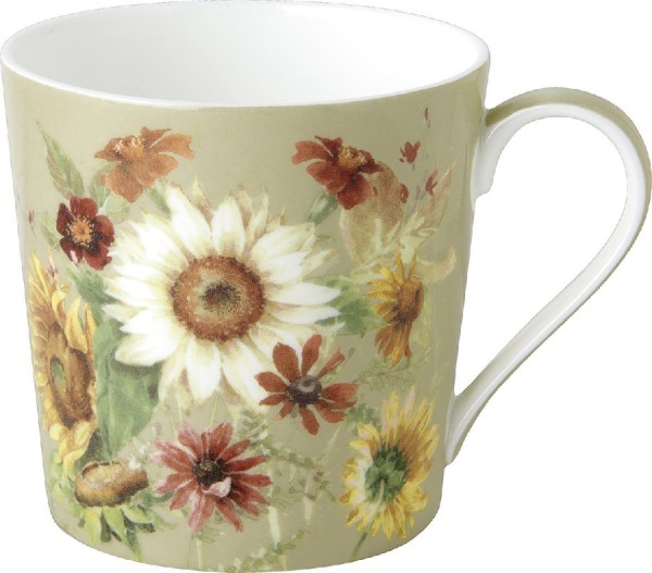 Becher mit Henkel LATTE SUMMER FLOWERS