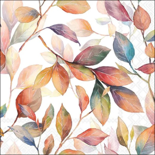 Servietten COLOURFUL LEAVES