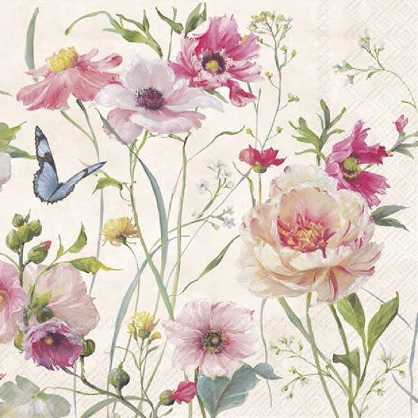 Servietten LIVING WILDFLOWERS