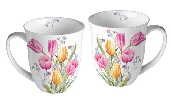 Becher TULIPS BOUQUET 2er-Set