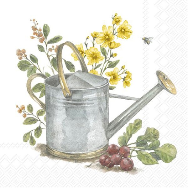 Servietten GARDEN WATERING CAN