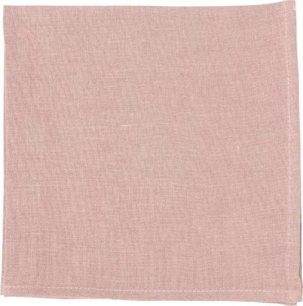 Serviette-Leinen UNI PEARL PINK
