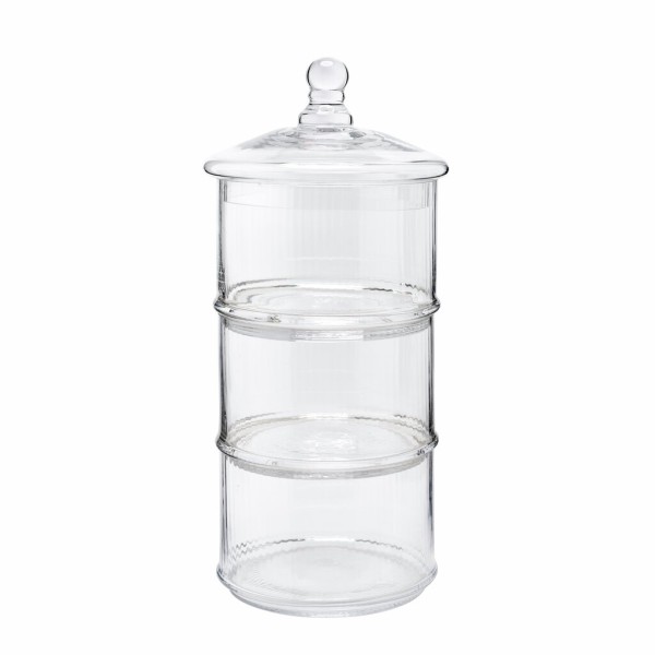 Glasdose – dreistöckig JULIANNA