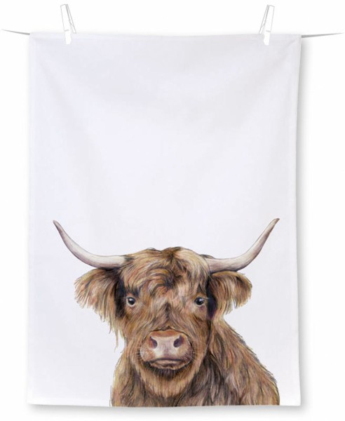 Geschirrtuch FARM HIGHLAND CATTLE