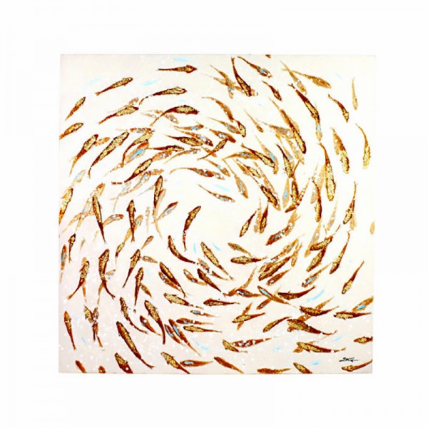 Bild GOLDFISCHE handgemalt