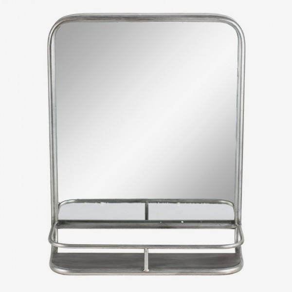 Spiegel HILDIA antik silber