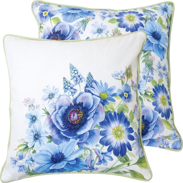 Kissen SPRINGTIME BLUES 40x40 cm