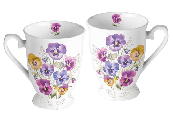 Becher PANSIES 2er-Set