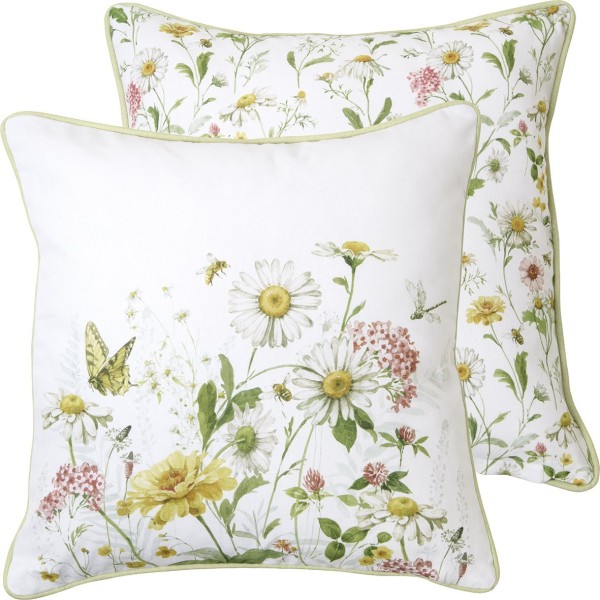 Kissen WILDFLOWERS AND BUTTERFLY