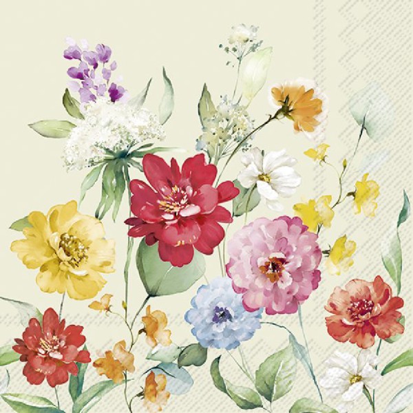 Servietten COLORFU MEADOW