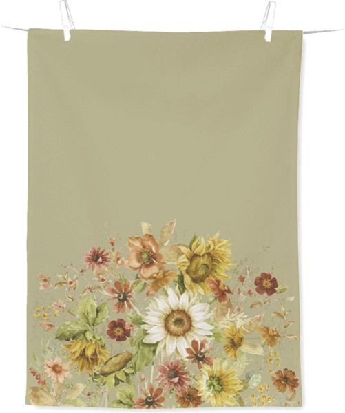 Geschirrtuch LATTE SUMMER FLOWERS