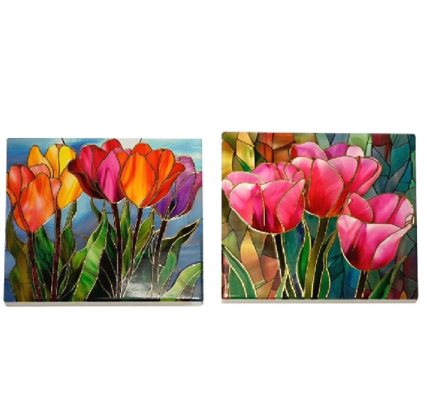 Untersetzer TULPEN 2er Set