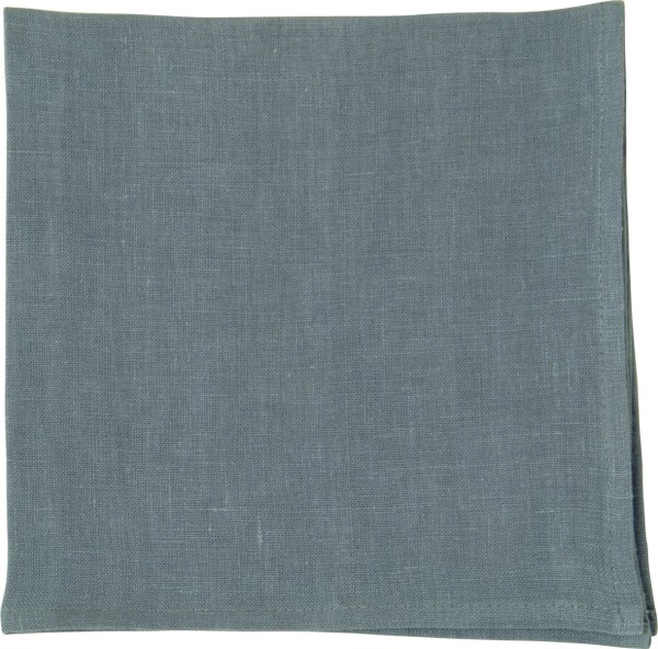 Serviette-Leinen UNI BLUE SEA