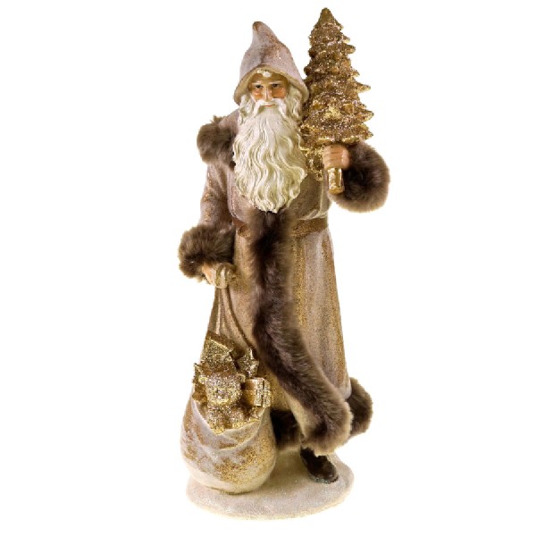 Weihnachtsmann mit Tanne
