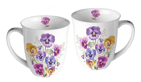 Becher PANSIES 2er-Set